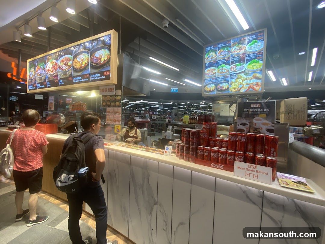 Food Counter in Market