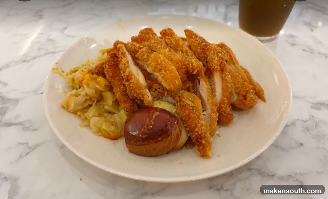 Katsu Fried Chicken Plate
