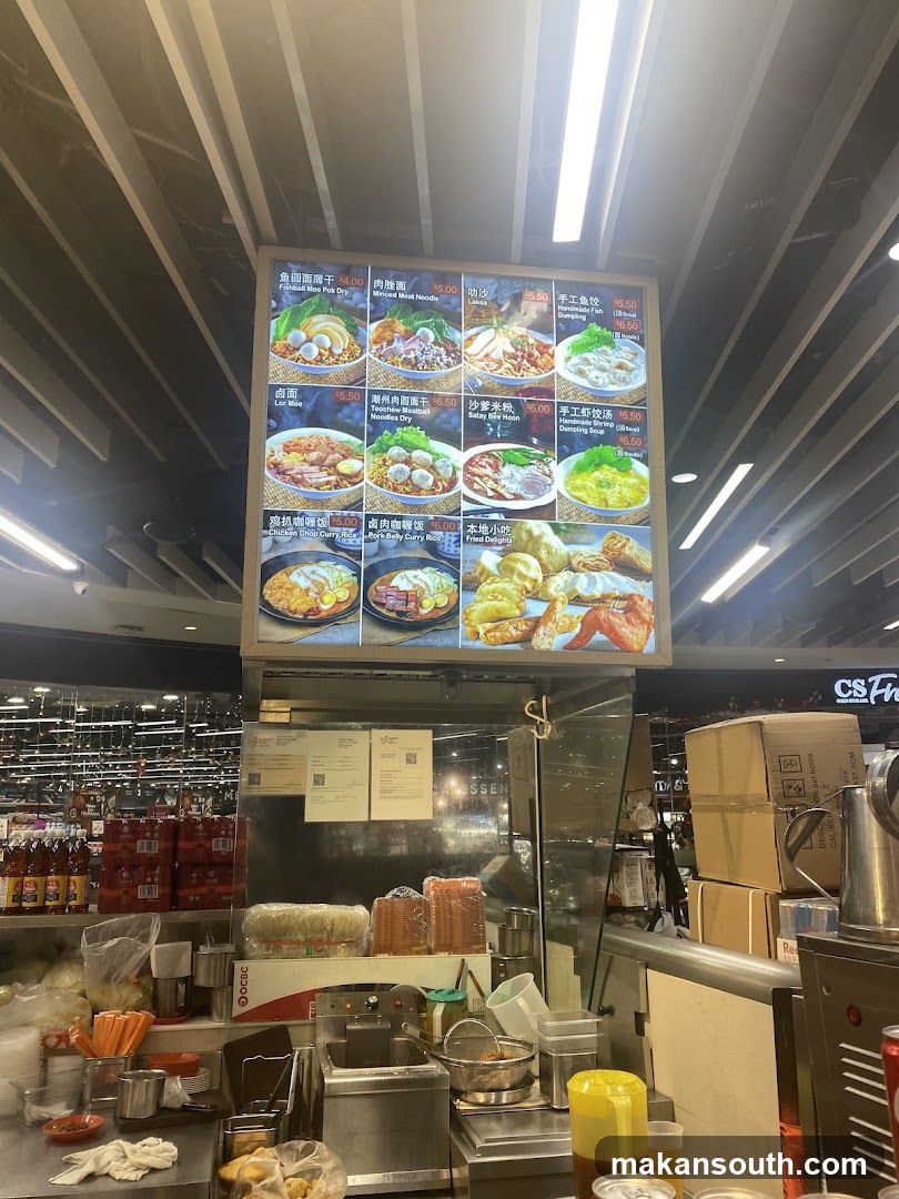 Food Stall Interior View