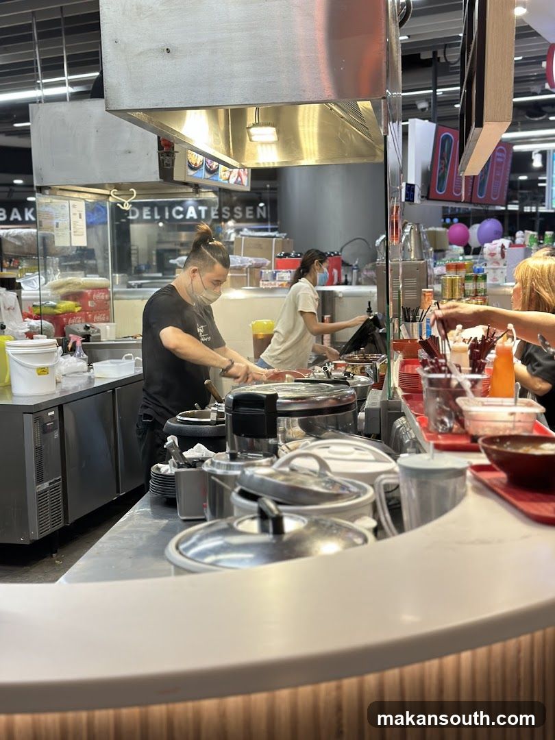 Food Stall Interior