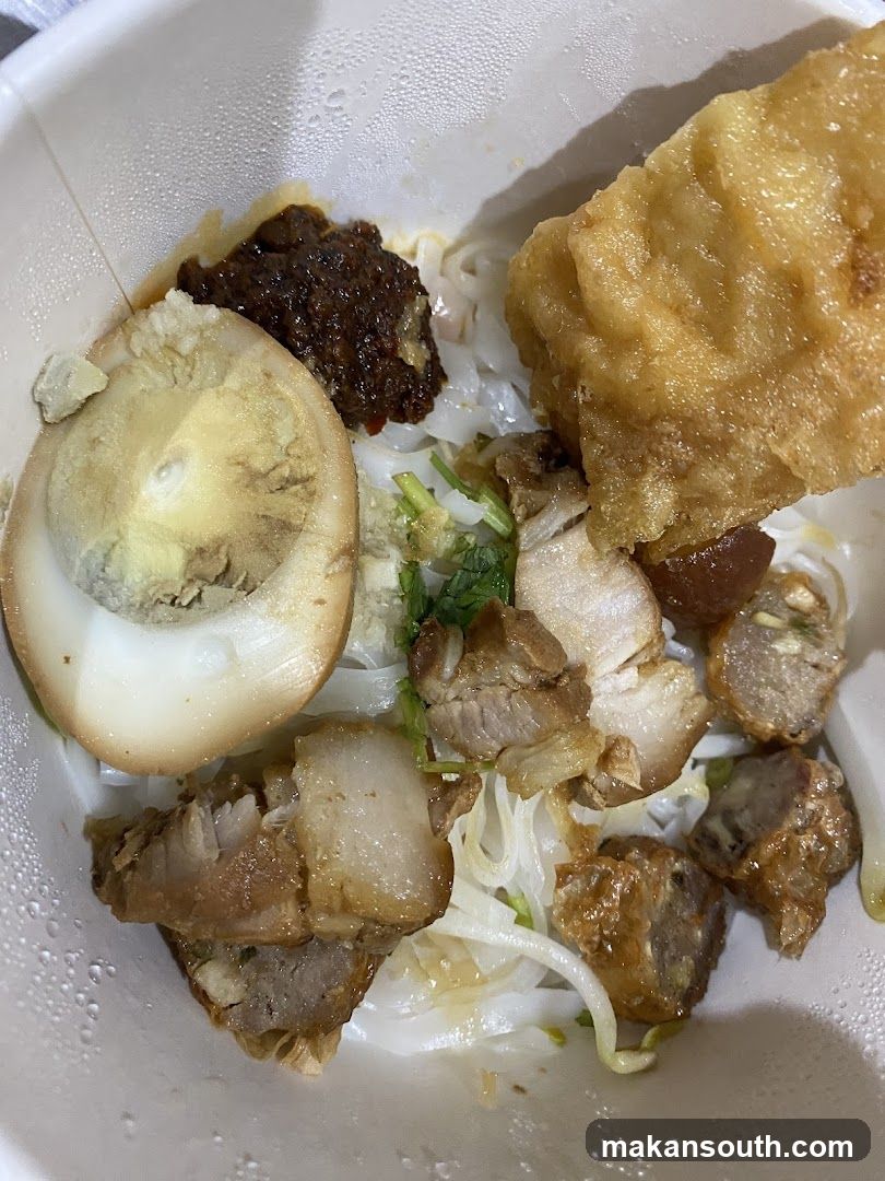 Bowl of Noodle Dish with Toppings