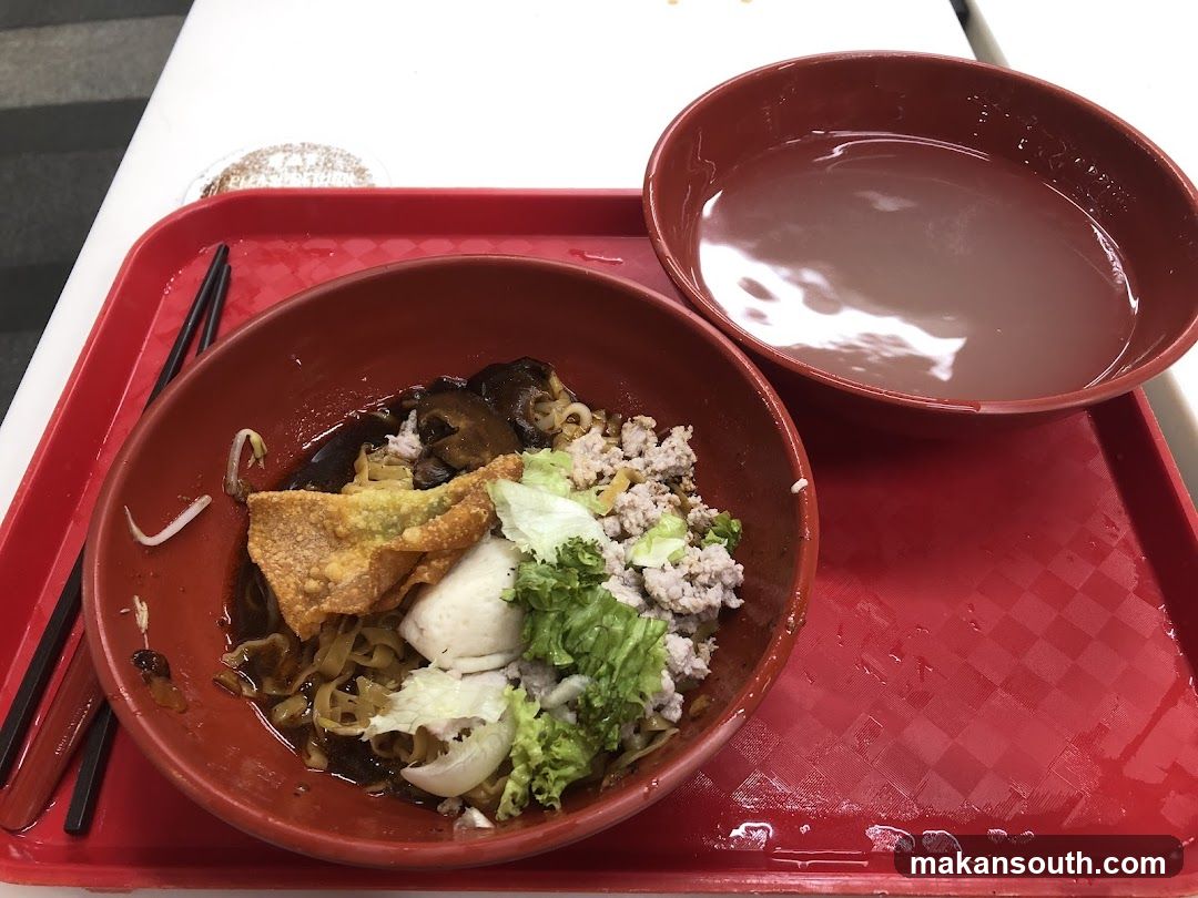Noodle Bowl with Side Soup