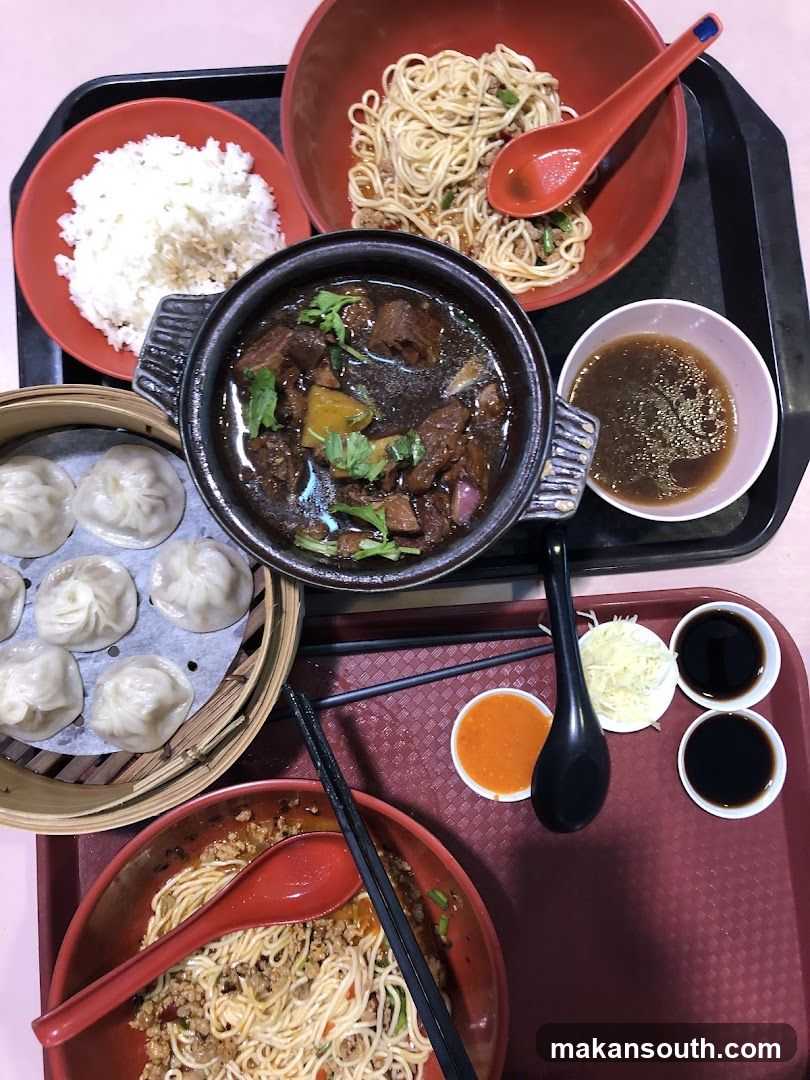 Chinese Meal Spread