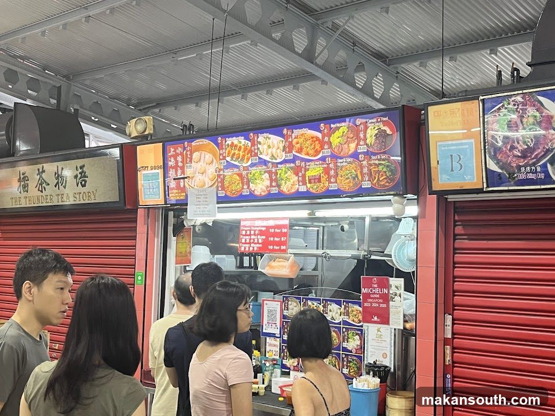 Food Stall Interior View