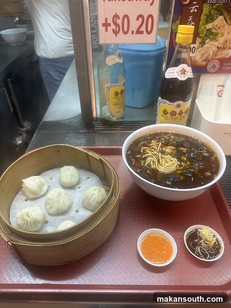 Dumpling and Noodle Meal