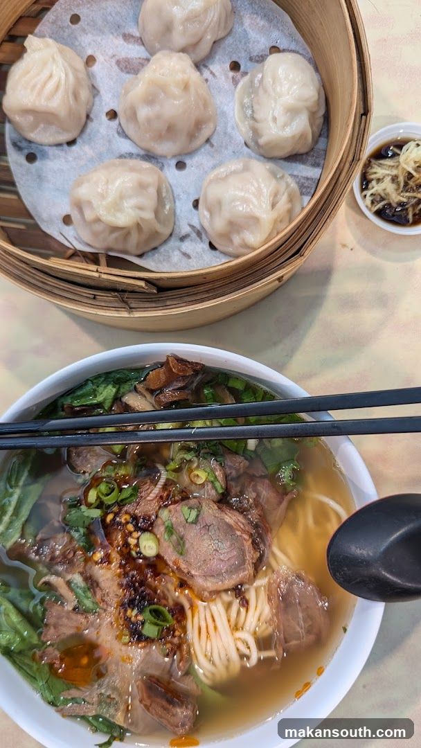 Dumplings and Noodle Soup