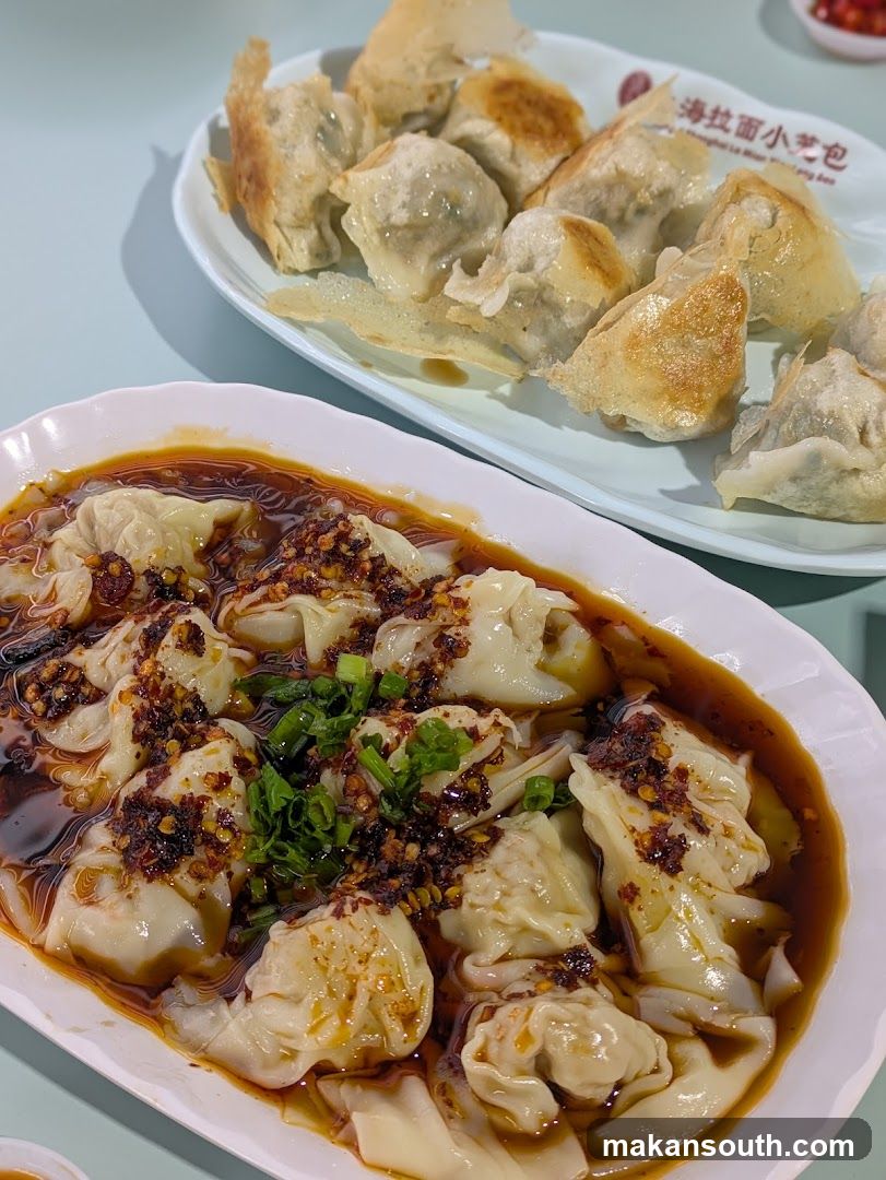 Dumplings and Wontons with Sauce