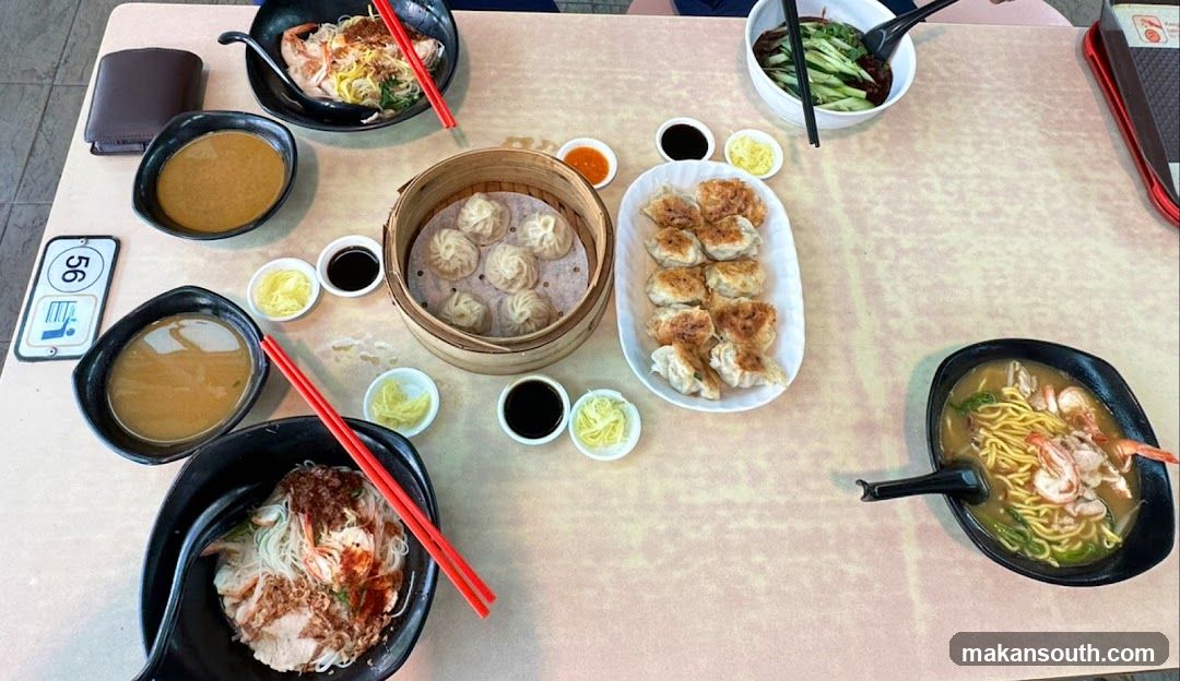 Dining Table with Chinese Cuisine