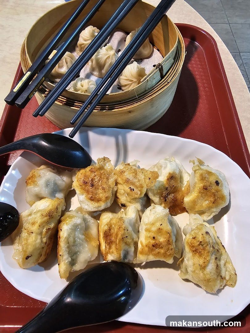 Pan-Fried Dumplings and Steamed Buns