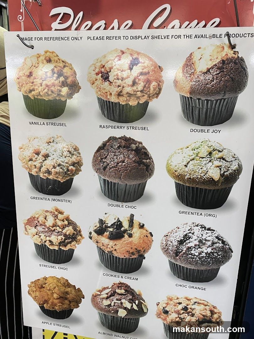 Muffin Menu Display