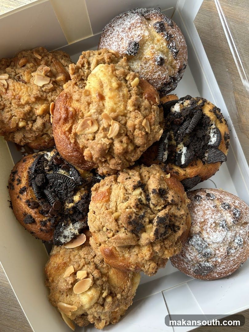 Assorted Pastries in a Box