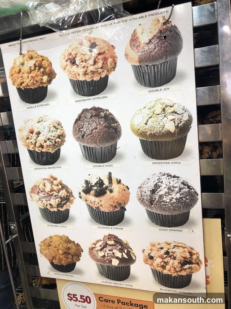 Muffin Menu Display