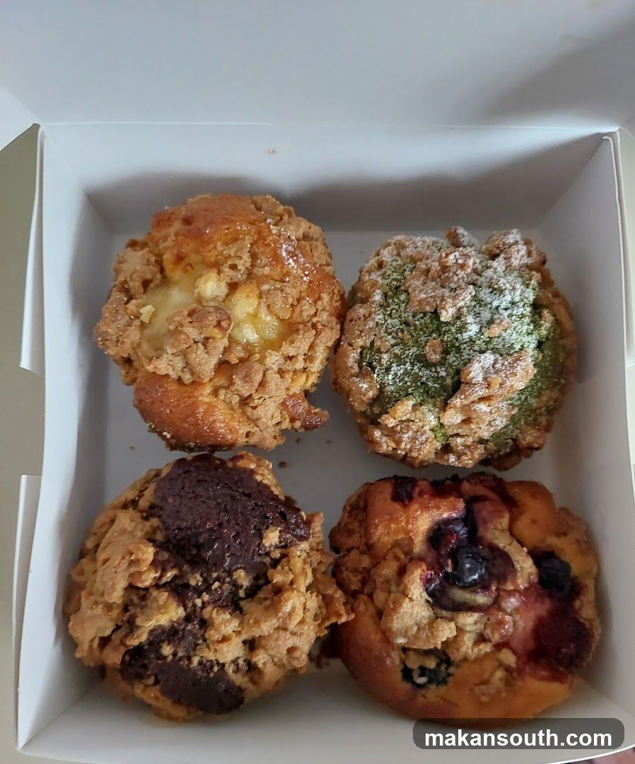 Box of Four Pastries