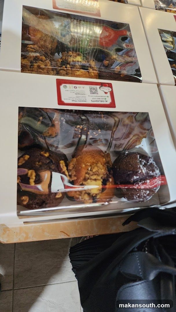 Packaged Pastries Display