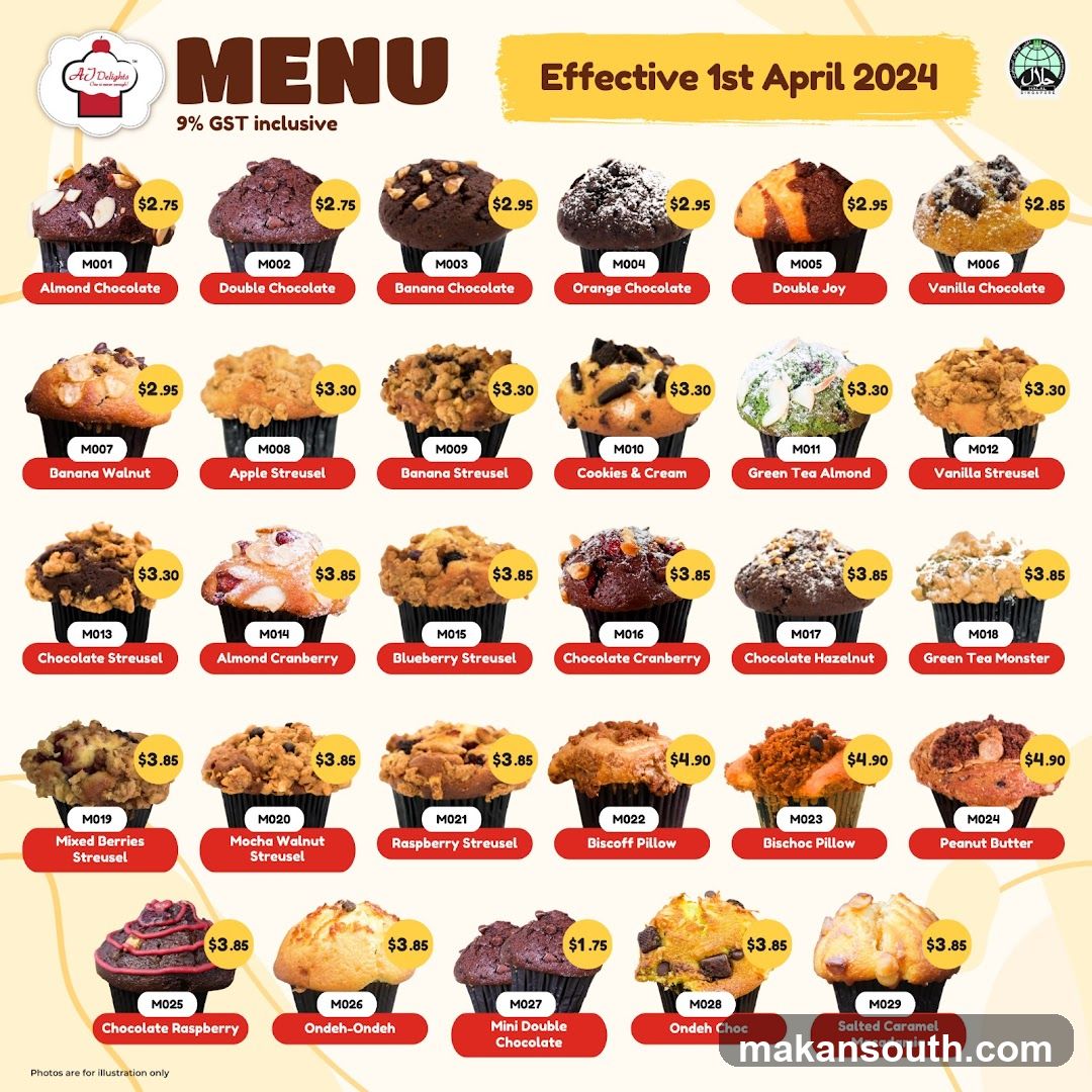Mud Kitchen Menu