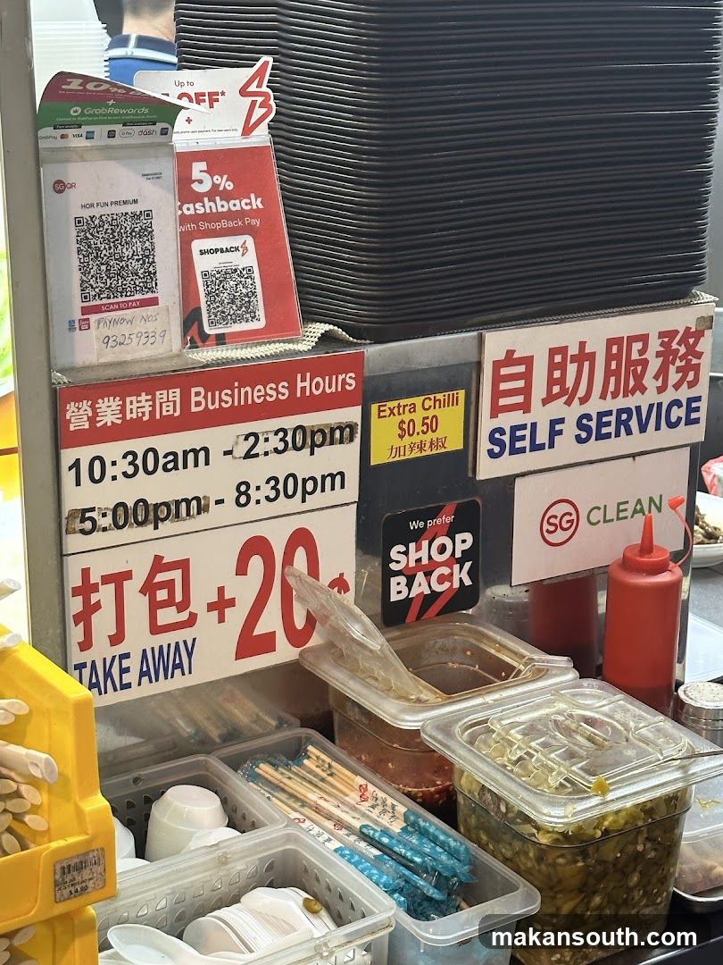 Food Stall Display