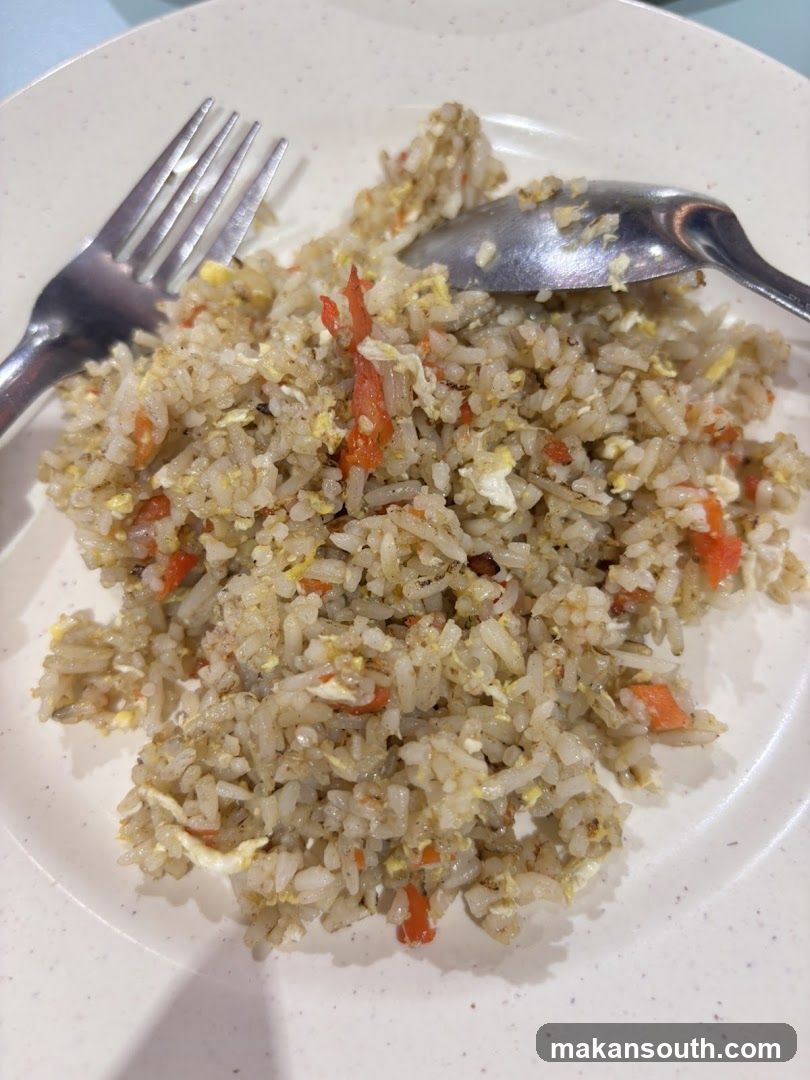 Fried Rice with Egg and Carrots