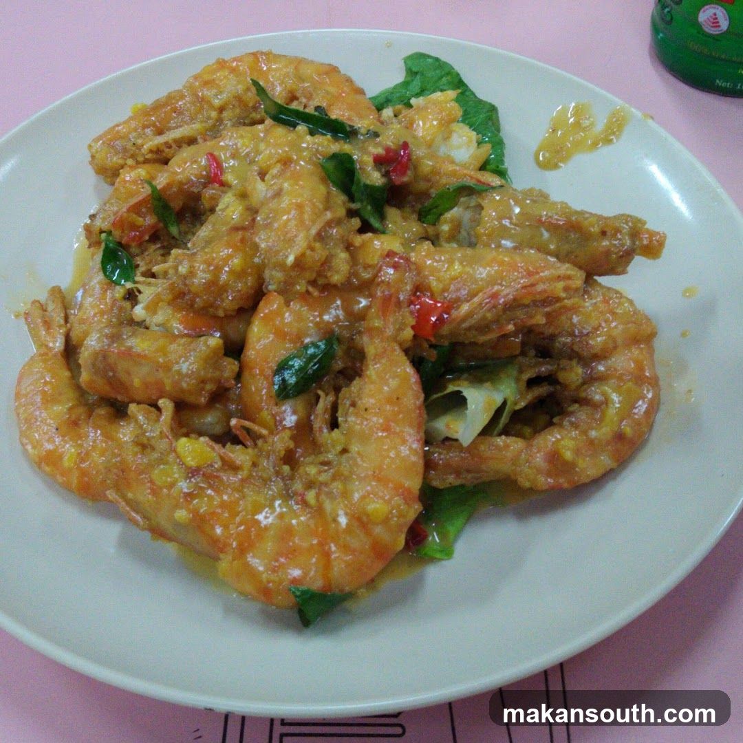Curry Shrimp Dish