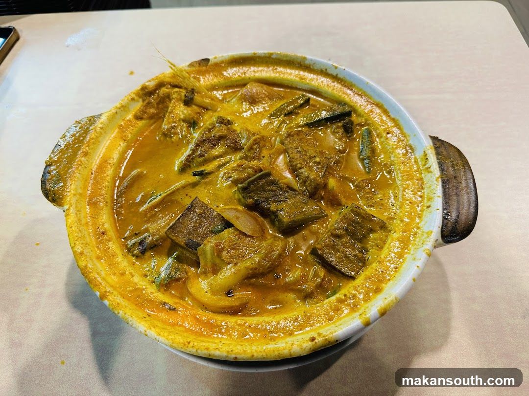 Curry Dish in Clay Pot