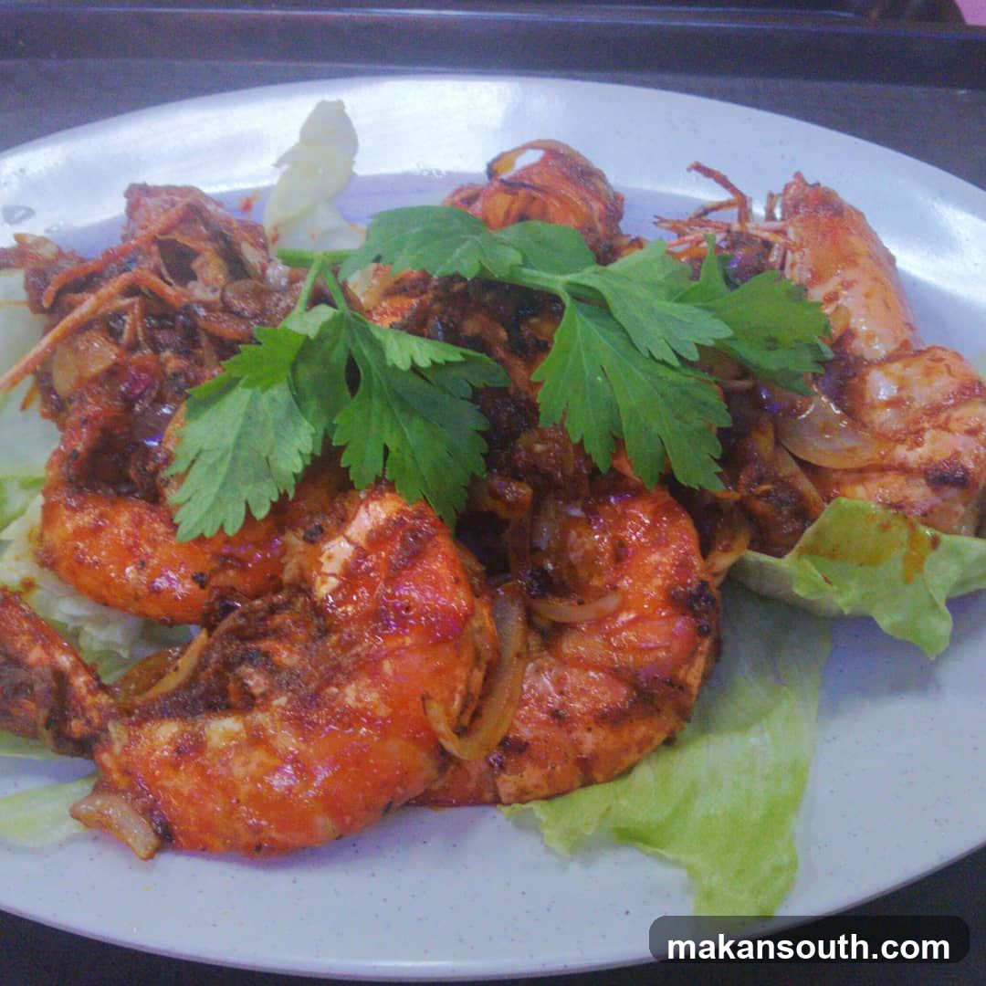 Spicy Shrimp Dish