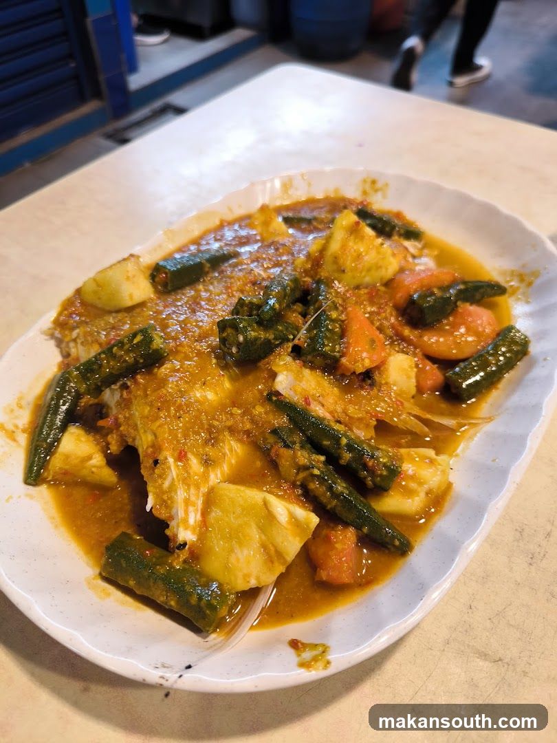 Curry Fish Dish