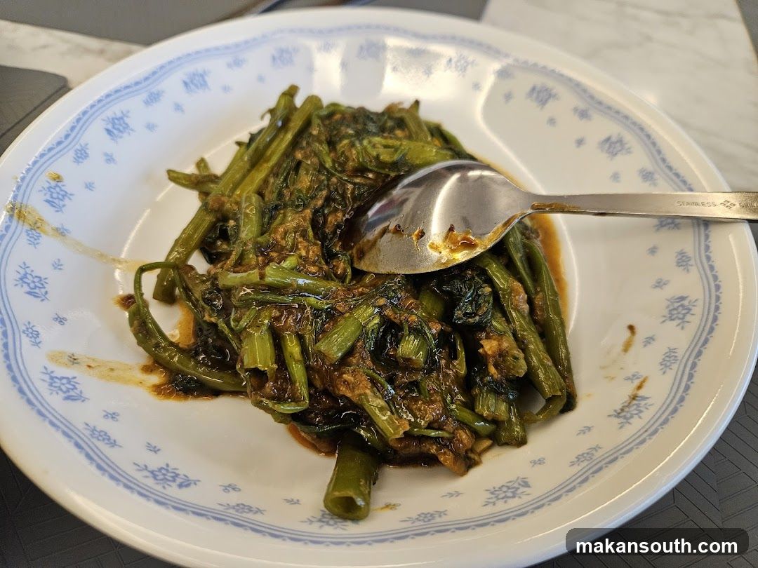 Stir-fried Green Vegetables with Sauce