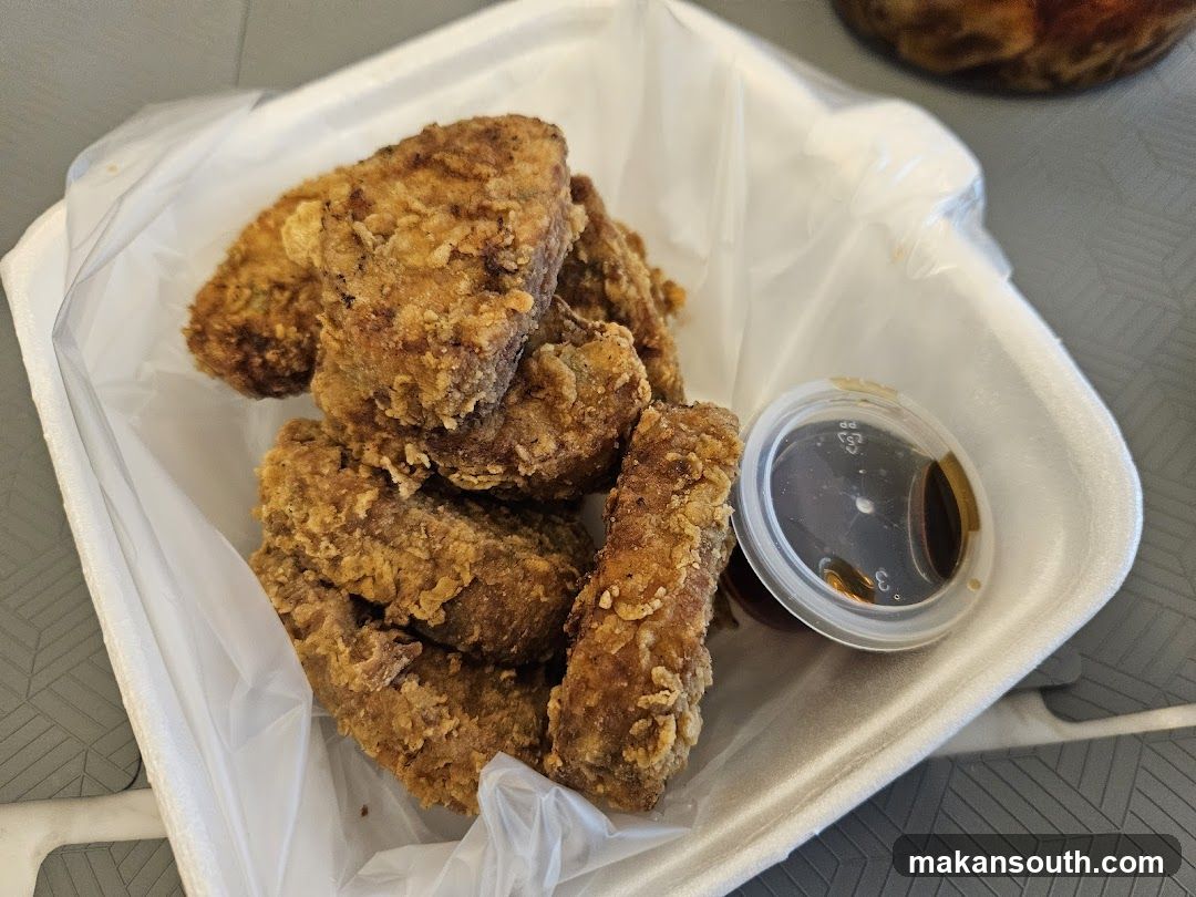 Fried Chicken with Sauce