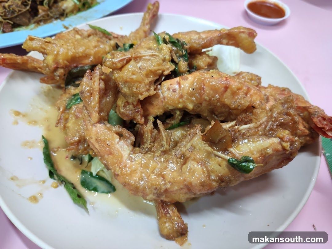Fried Shrimp Dish