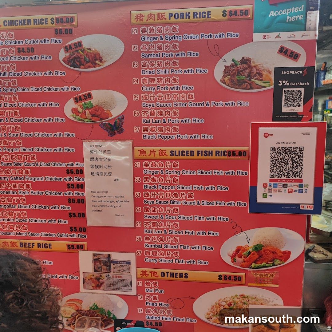 Restaurant Menu Board