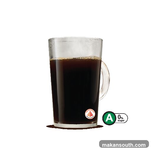 Hot Coffee in a Glass Mug