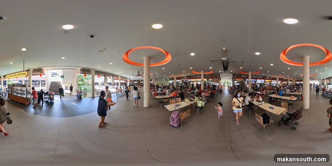 Busy Food Court