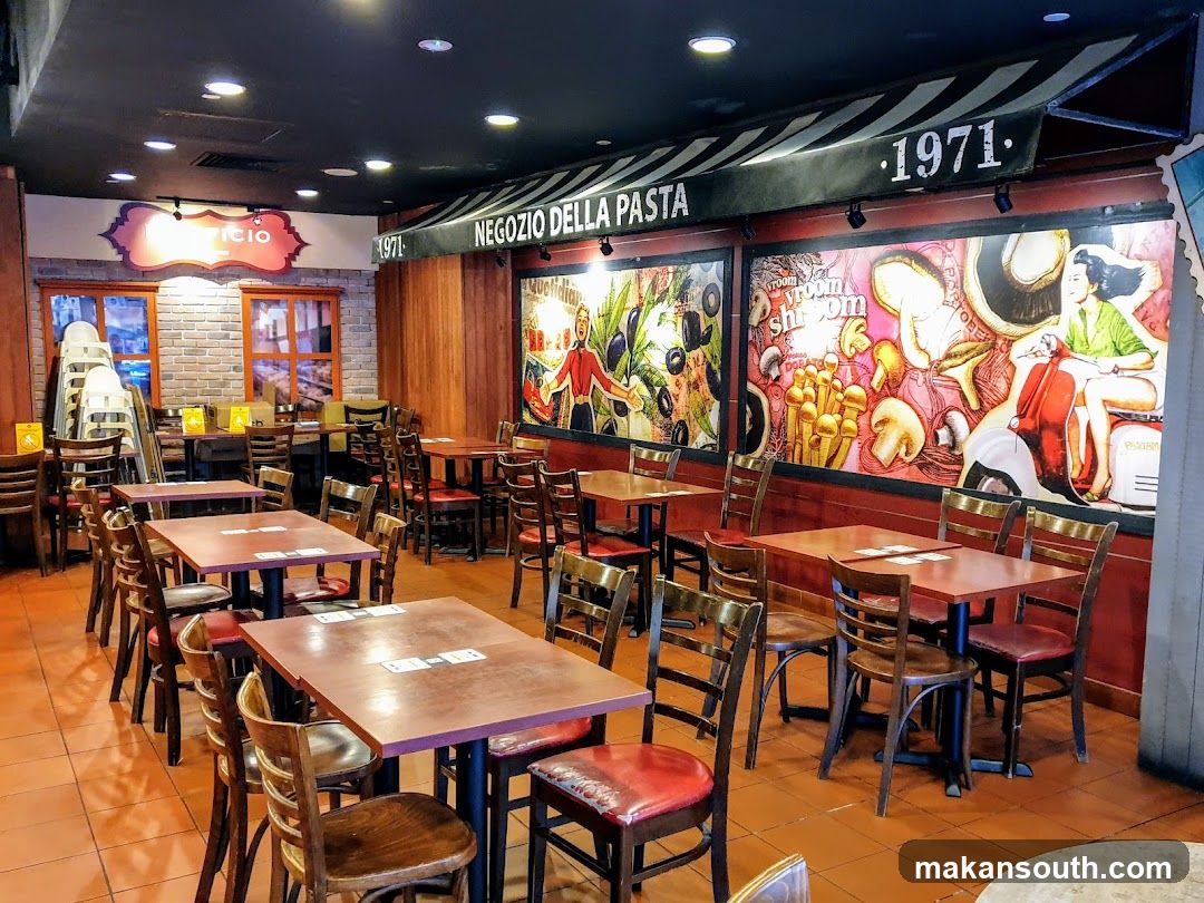 Interior of a Pasta Restaurant