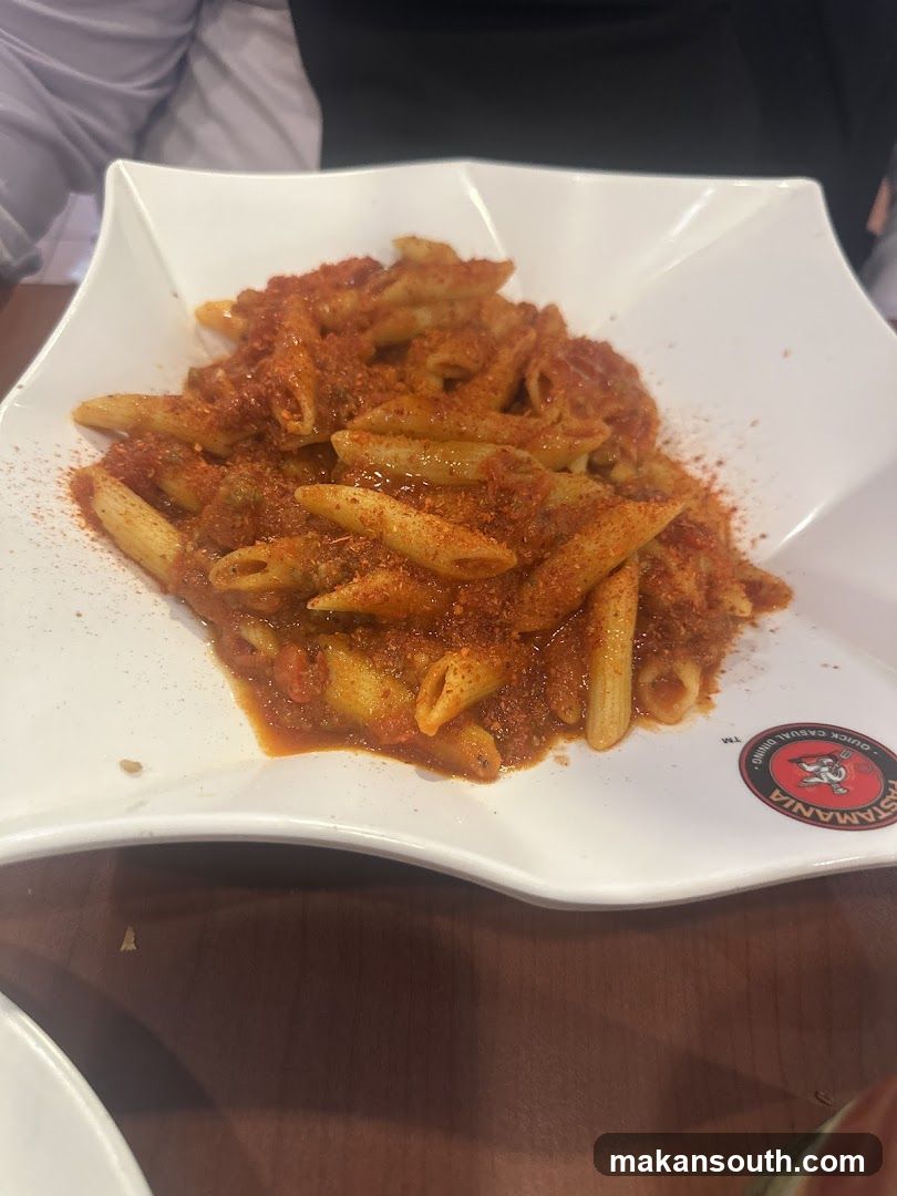 Penne Pasta with Red Sauce