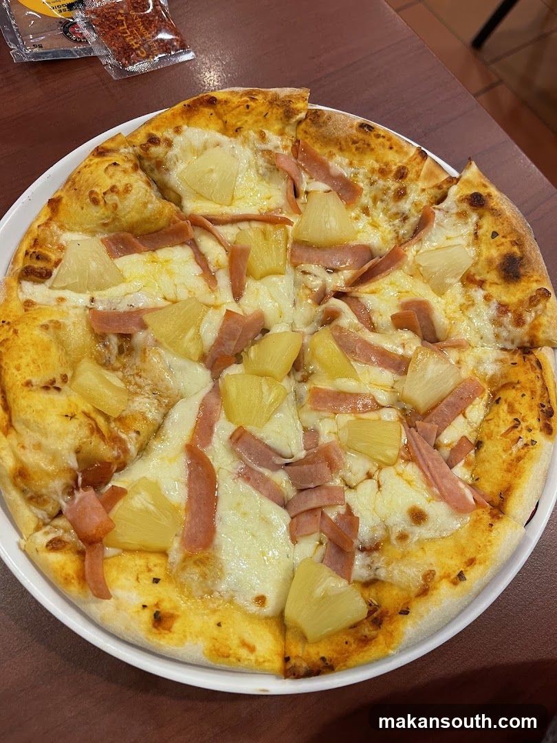 Pineapple and Ham Pizza