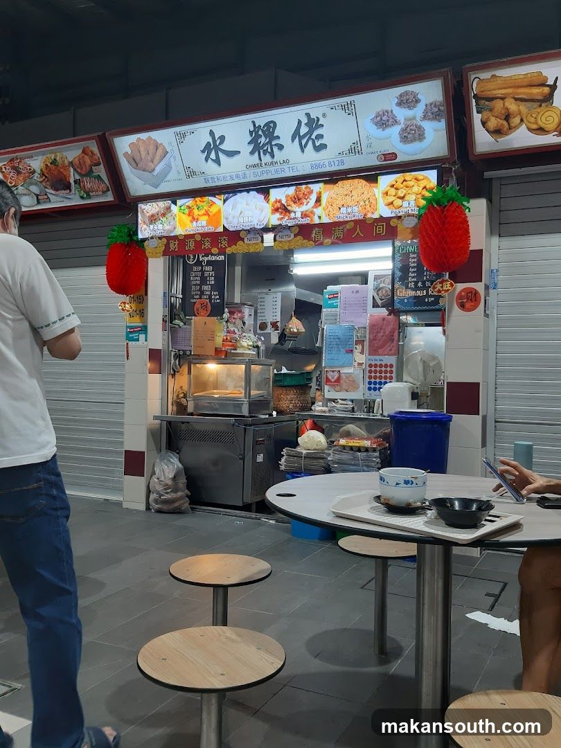 Food Stall Interior View
