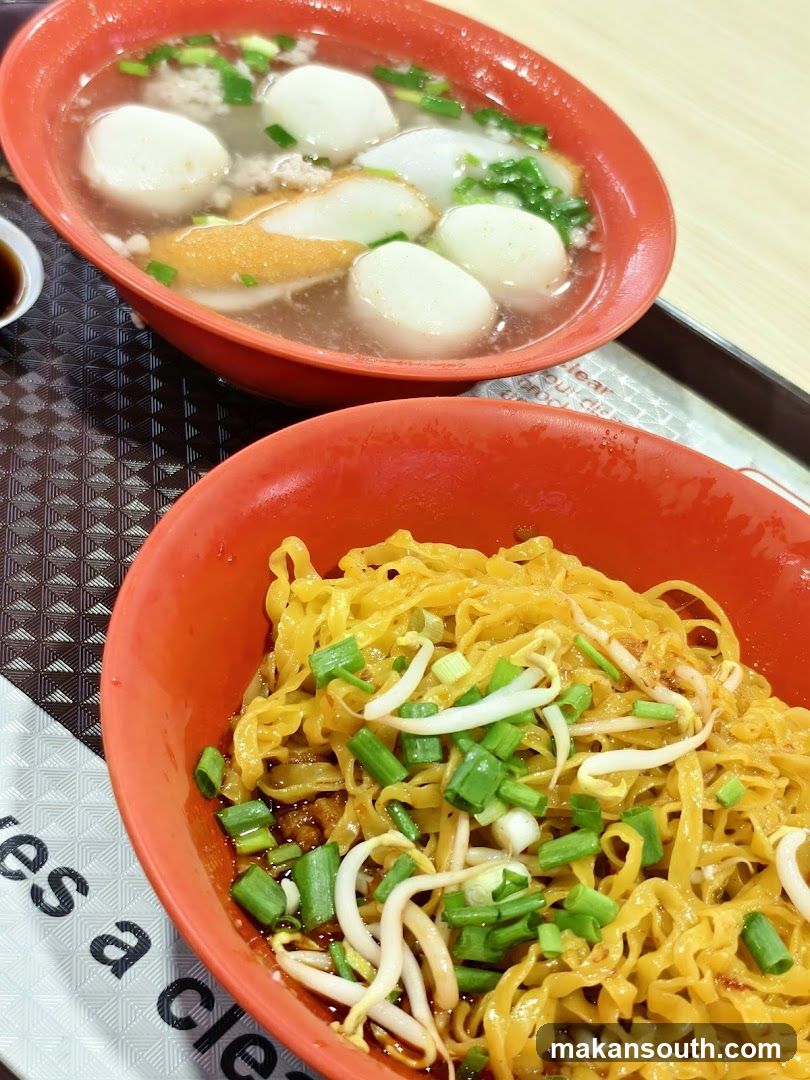 Noodle and Fish Ball Soup Bowls
