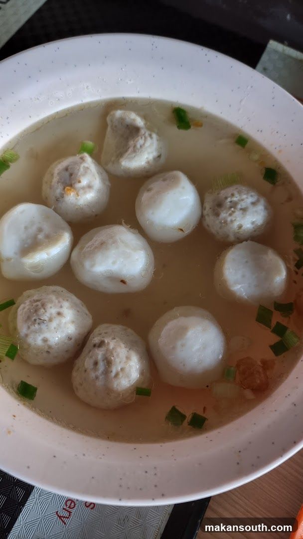 Bowl of Fish Ball Soup
