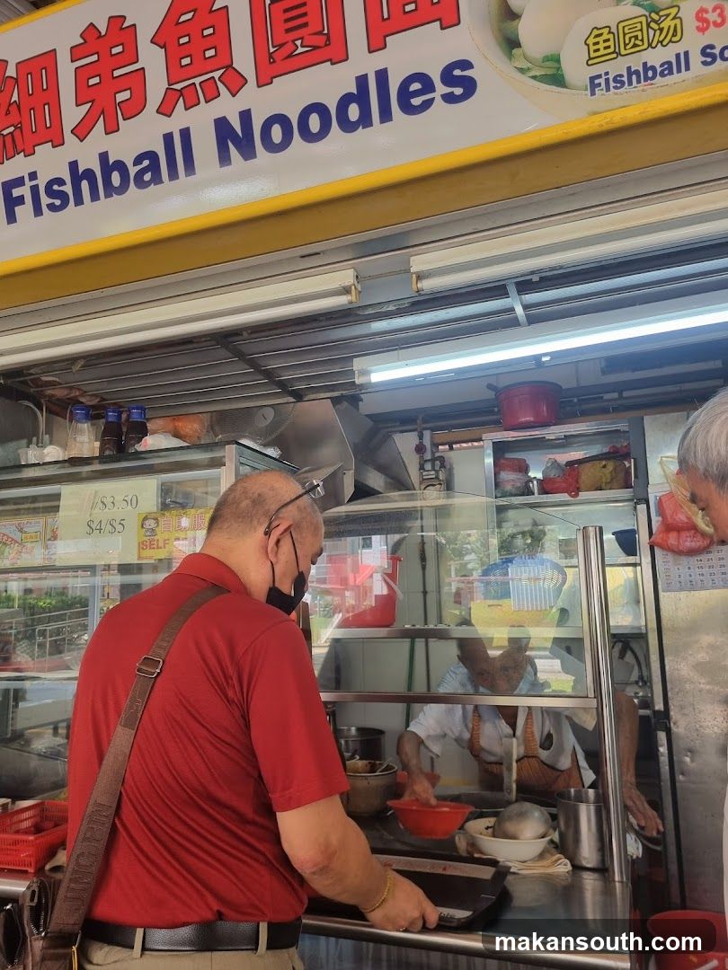 Fishball Noodles Stall