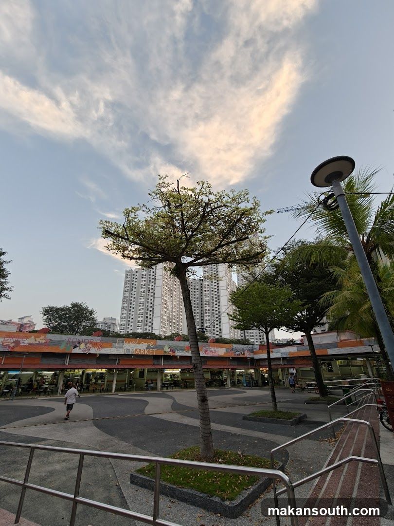Open-air Food Market Exterior