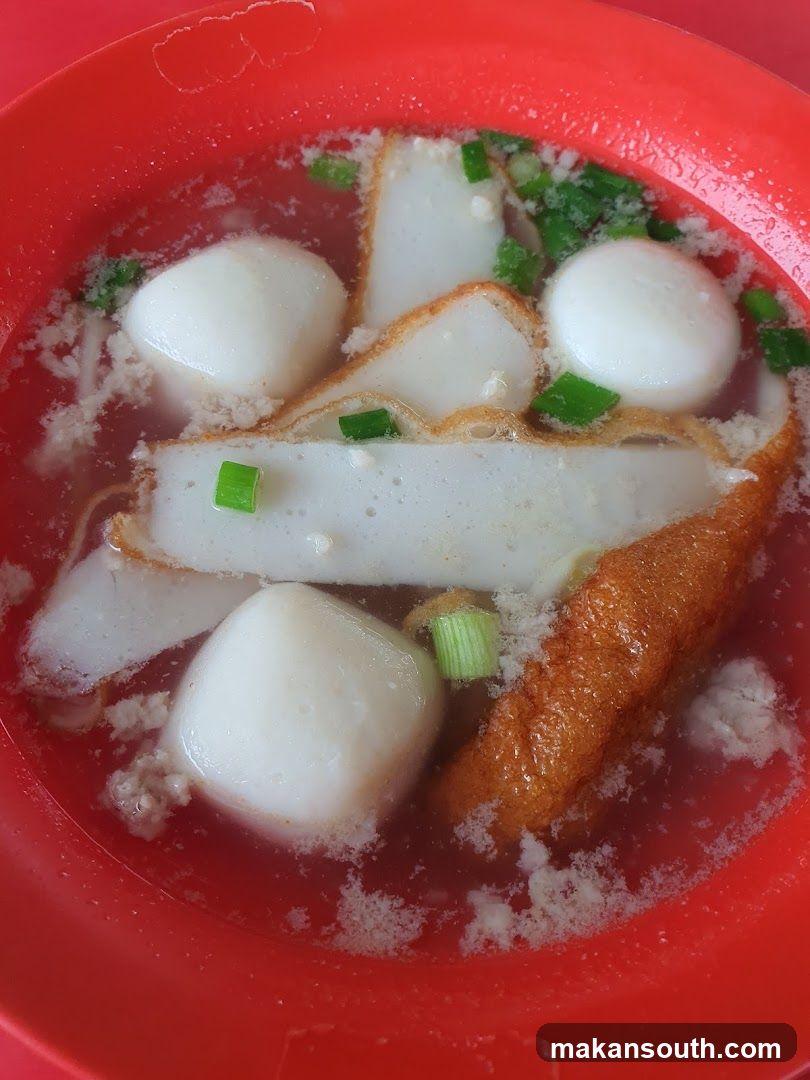 Fish Ball and Fried Dough Soup