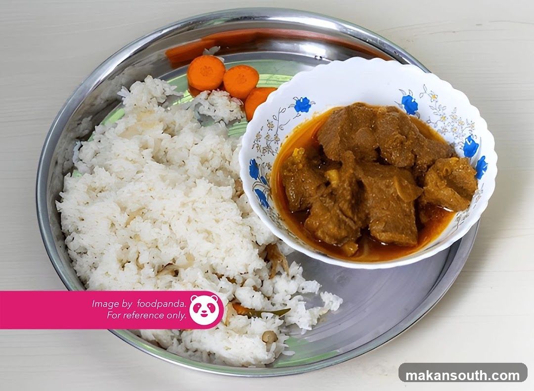 Meat Curry with Rice