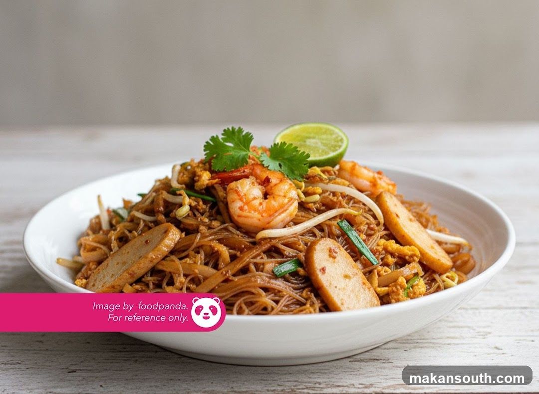 Pad Thai with Shrimp and Tofu