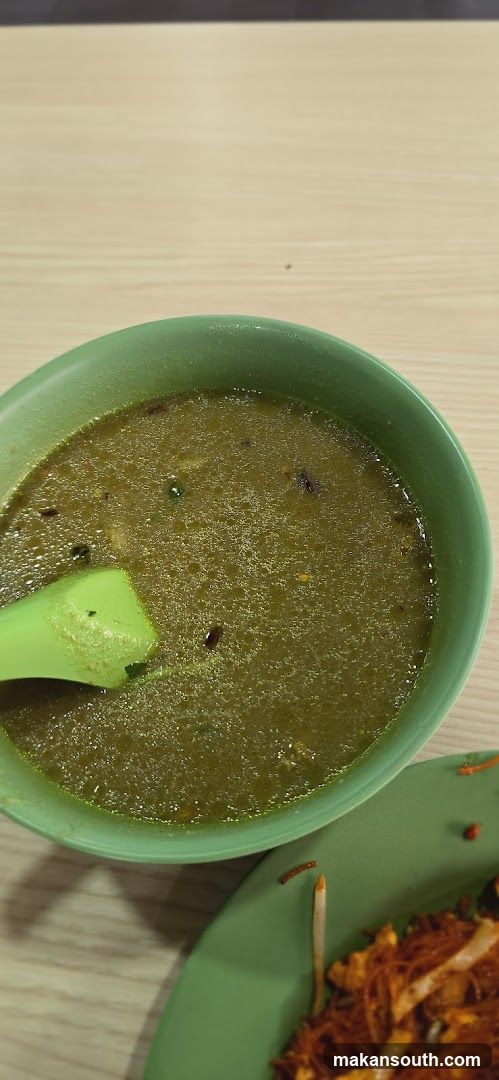 Green Soup with Side Dish