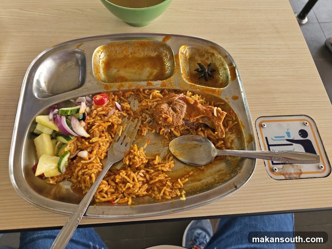 Eaten Meal on Tray
