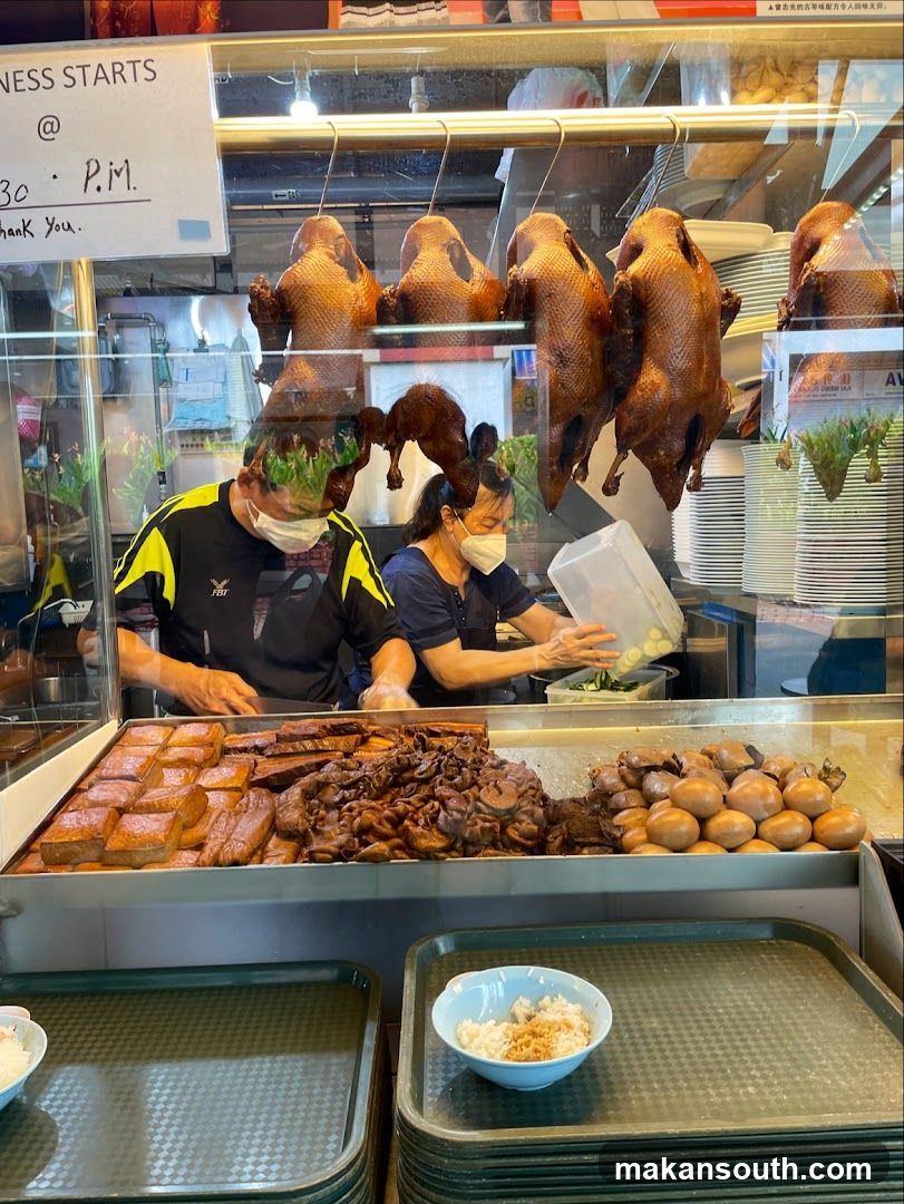 Roast Duck and Delicatessen Stall