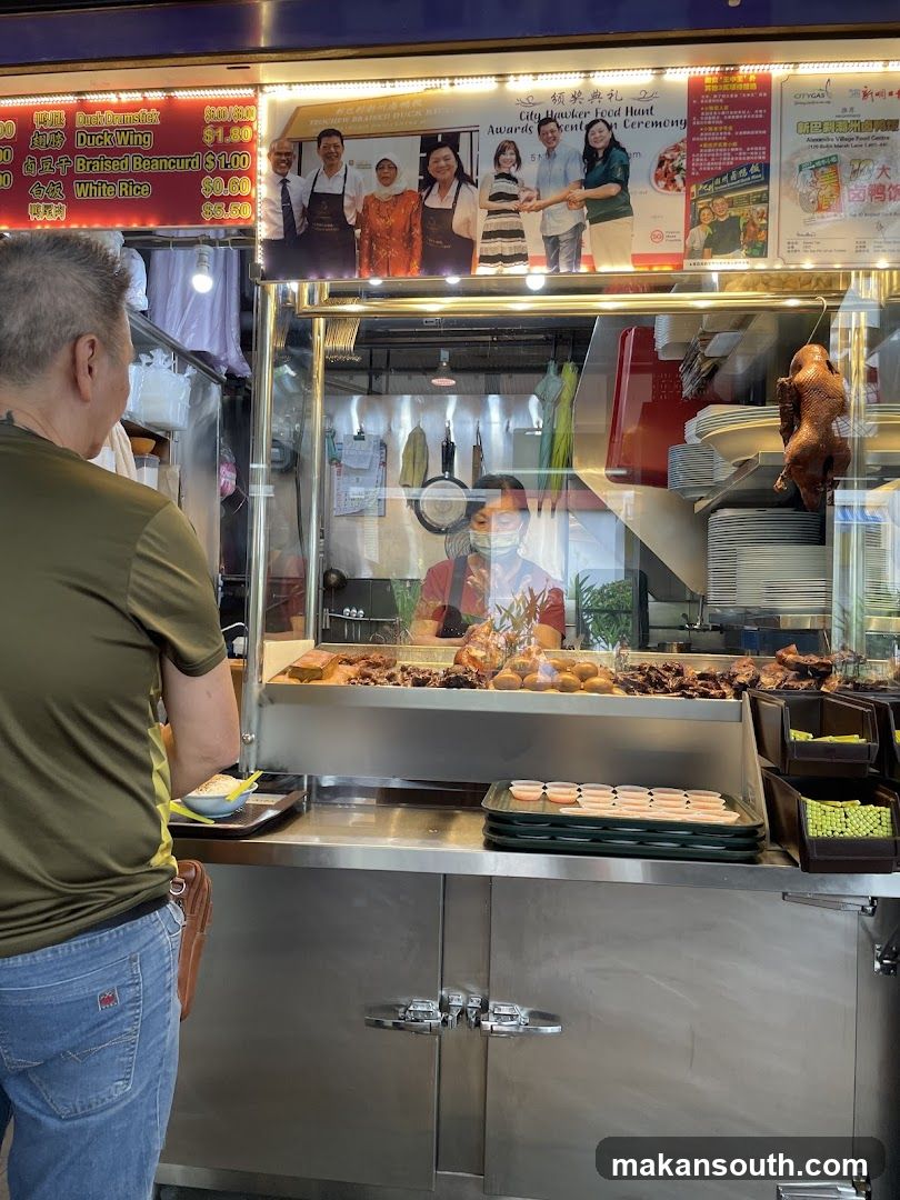 Food Stall Interior View