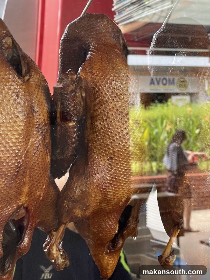 Roasted Duck Display