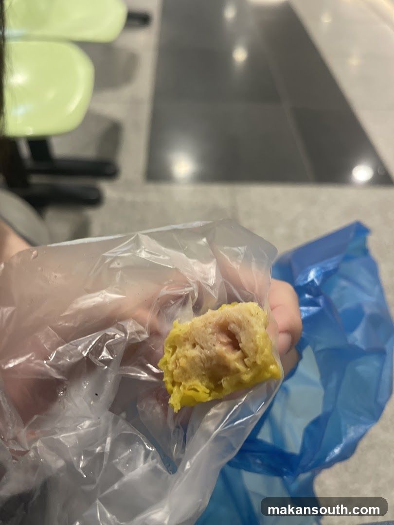 Eating a Dim Sum Dumpling