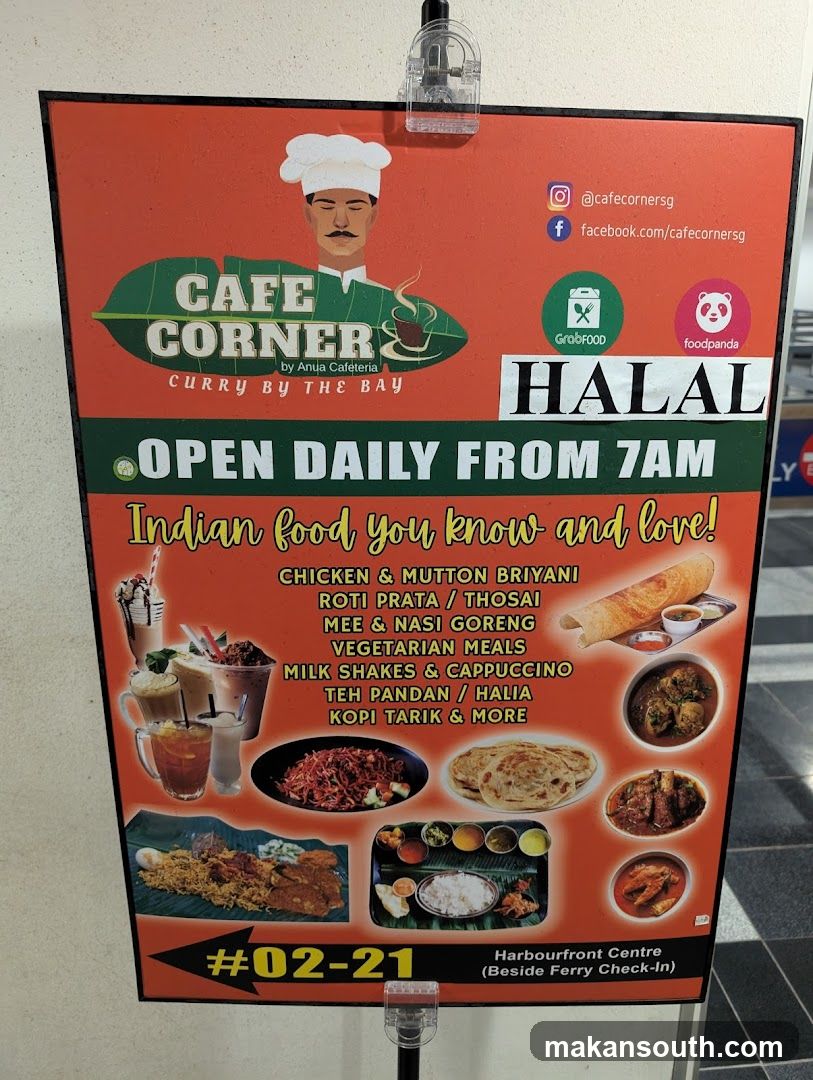 Cafe Corner Signboard