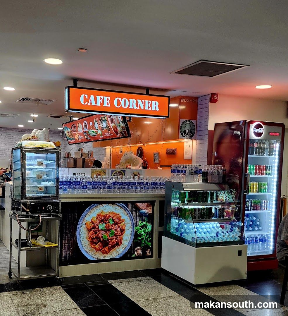 Cafe Corner Food Stall Interior